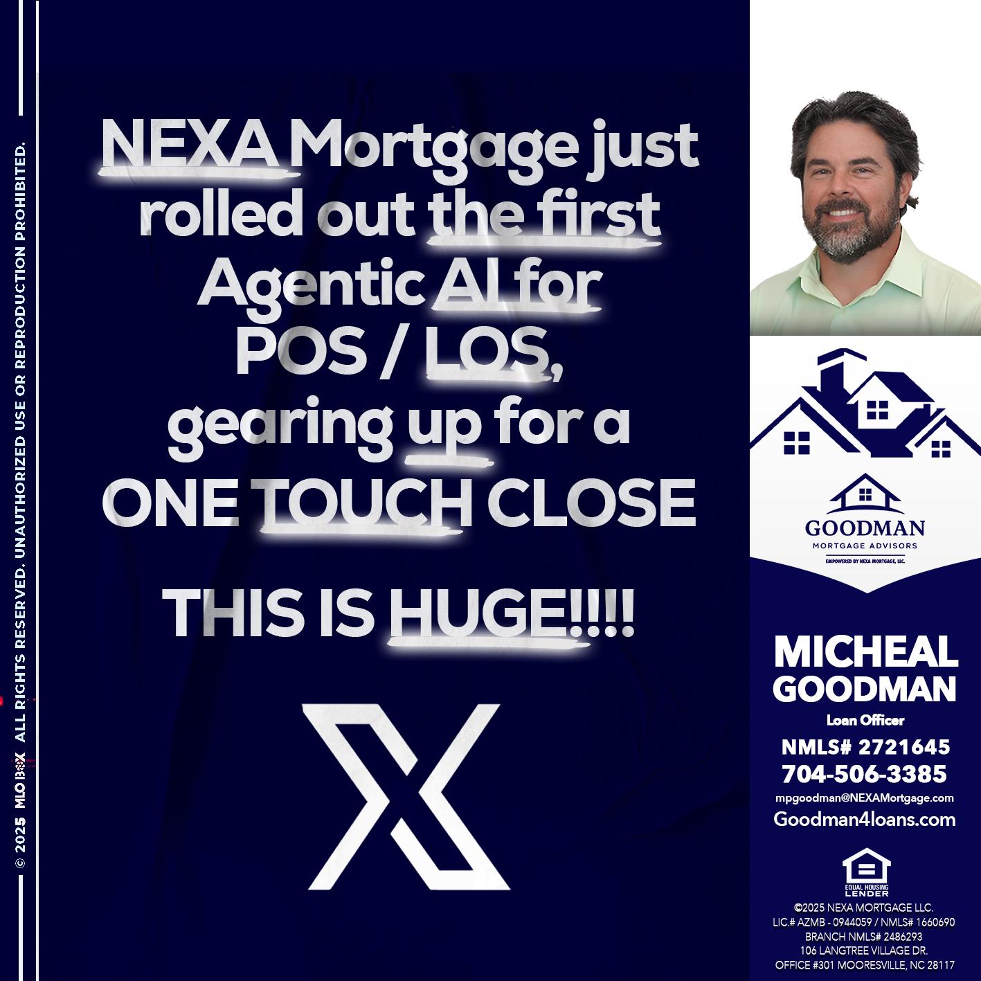 NEXA MORTGAGE - Michael P. Goodman -Loan Officer